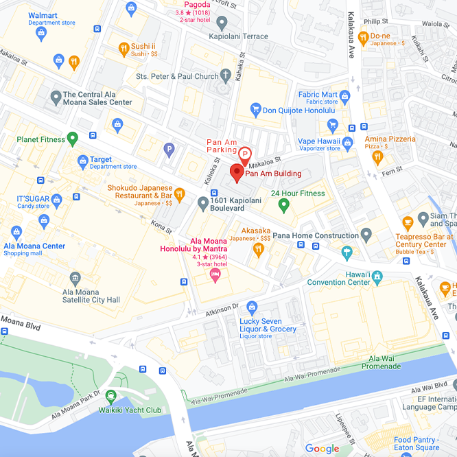 PAN AM Building Map